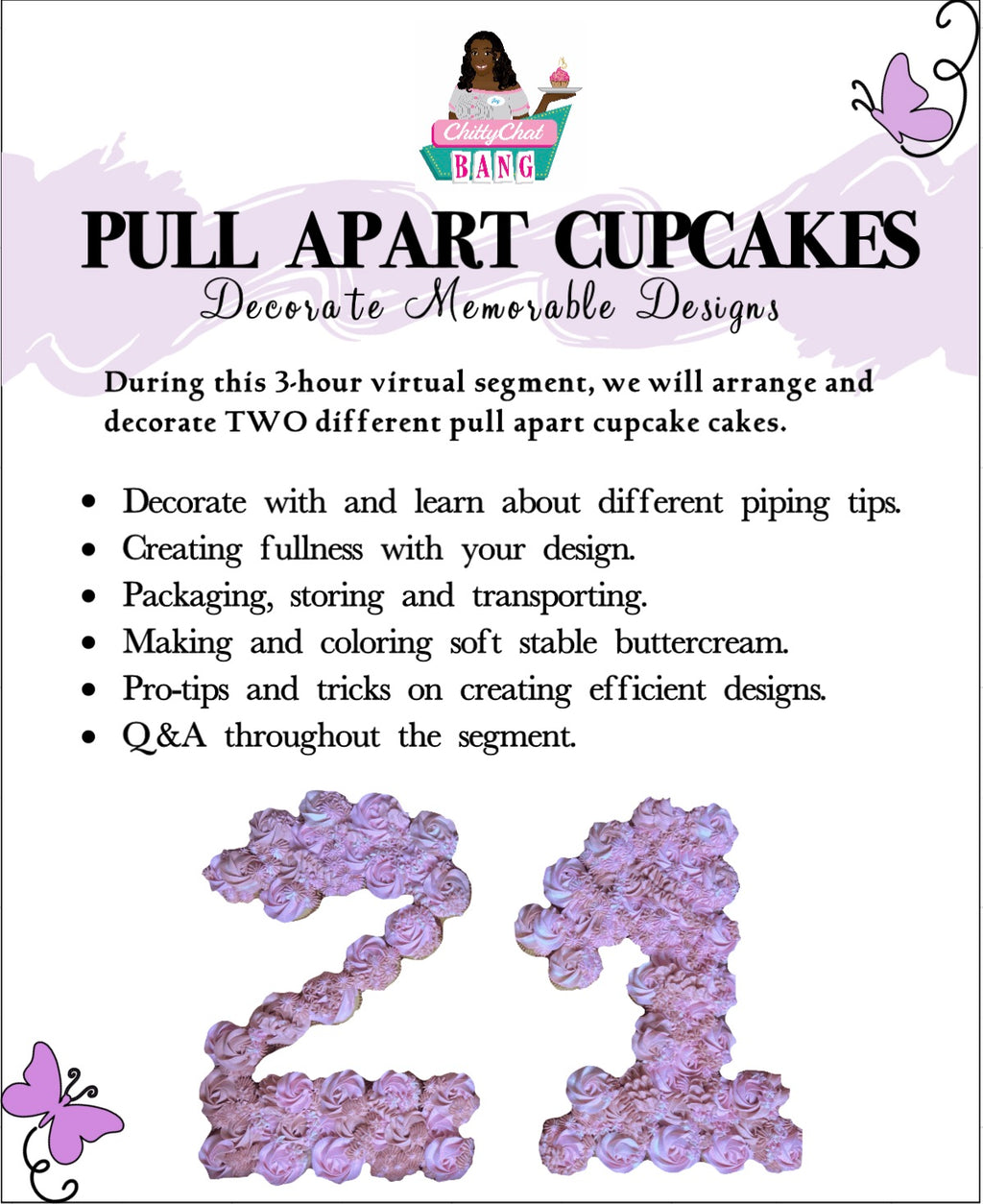Pull Apart Cupcake Class