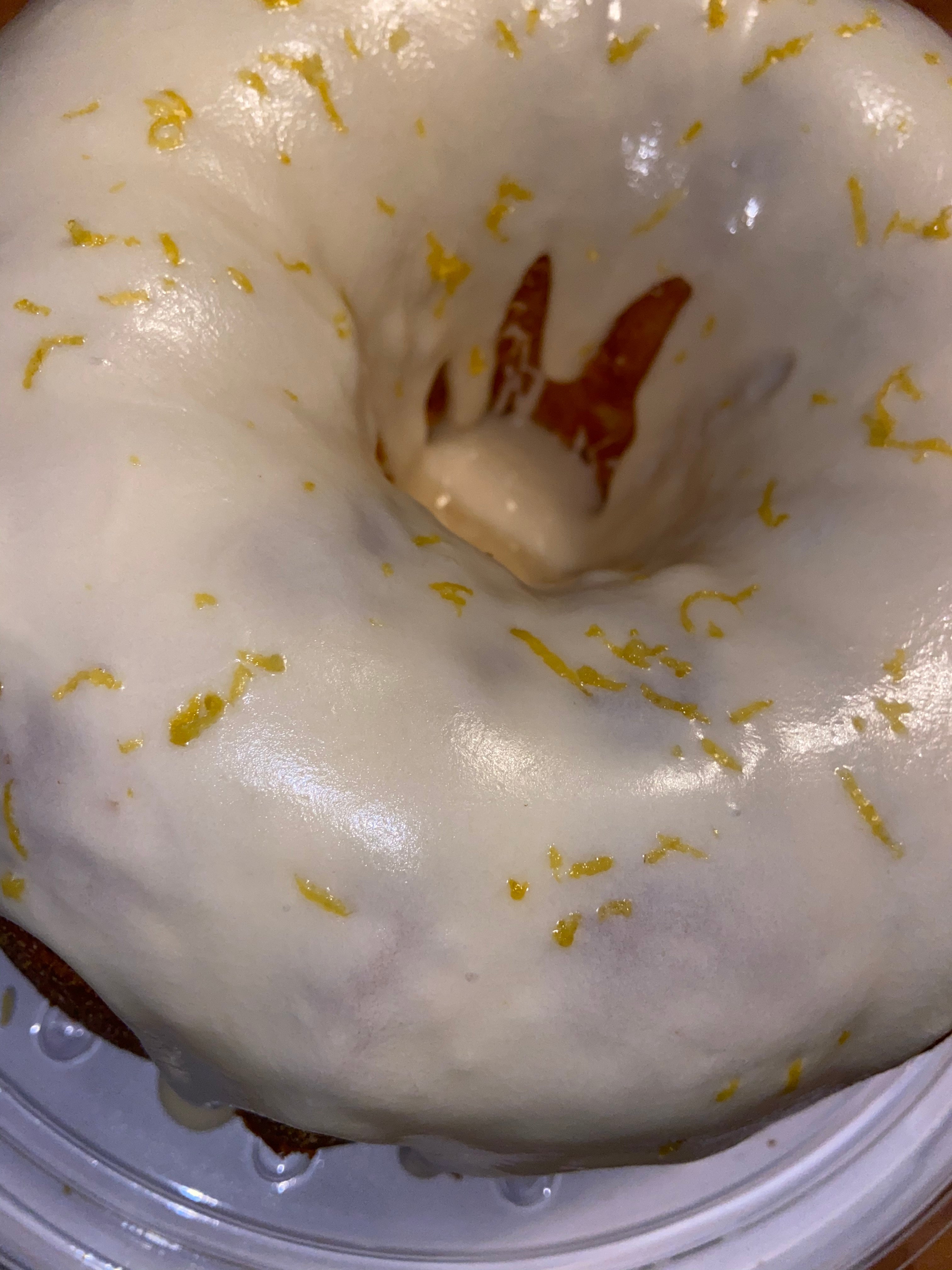 Lemon Cream Pound Cake