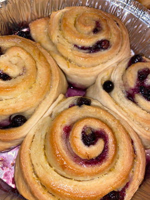 Lemon Blueberry Rolls